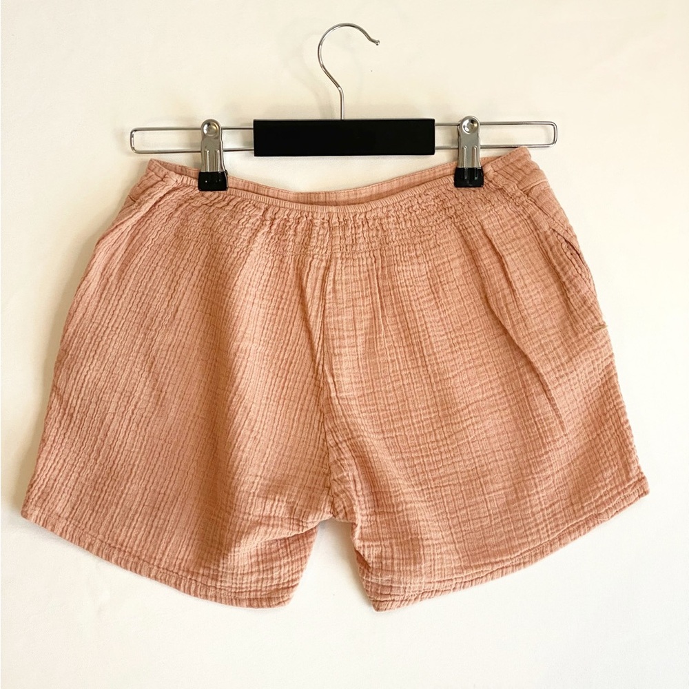 Búho Girls Boho Textured Shorts Muted Pink Size 11 / 12 - Picture 4 of 9